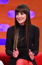 DAKOTA JONSON at The Graham Norton Show in London 02/01/2024