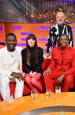 DAKOTA JONSON at The Graham Norton Show in London 02/01/2024