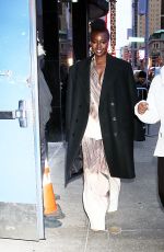 DANAI GURIRA Arrivces at Good Morning America in New York 02/21/2024