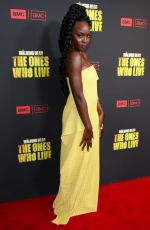 DANAI GURIRA The Walking Dead: The Ones Who Live Premiere at Linwood Dunn Theater in Los Angeles 02/07/2024