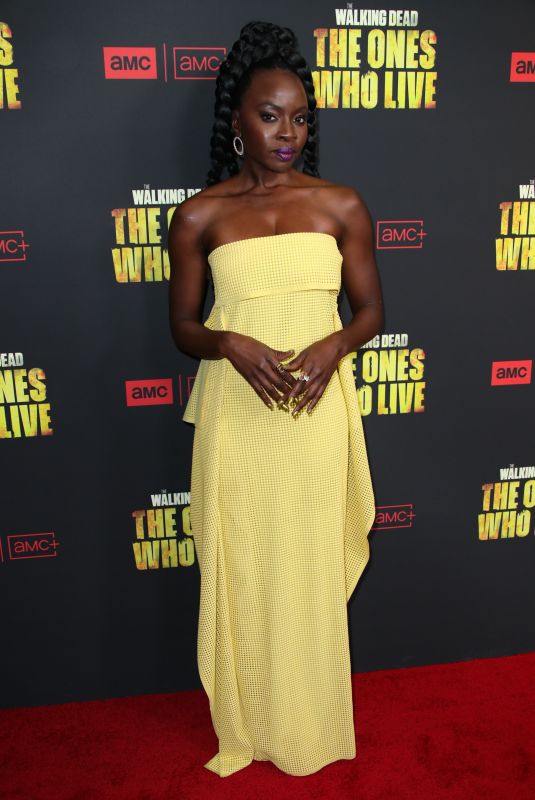 DANAI GURIRA The Walking Dead: The Ones Who Live Premiere at Linwood Dunn Theater in Los Angeles 02/07/2024