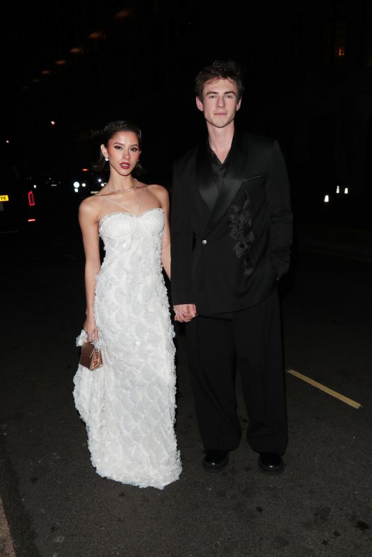 DANIELA NORMAN Arrives at Vanity Fair EE Rising Star Party 2024 in London 01/31/2024