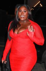 DANIELLE BROOKS Arrives at a Private Event at Catch Steak in Los Angeles 02/22/2024