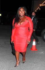 DANIELLE BROOKS Arrives at a Private Event at Catch Steak in Los Angeles 02/22/2024