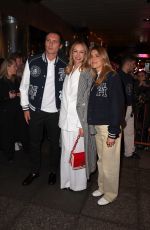 DEE OCLEPPO and CONSTANZA PERA Arrives at Tommy Hilfiger Show at New York Fashion Week 02/09/2024