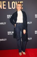 DELPHINE WESPISER at Bob Marley One Love Premiere at Grand Rex in Paris 02/01/2024