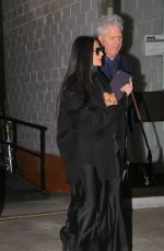 DEMI MOORE Arrives at Industria Williamsburg Photo Studio in New York 02/12/2024