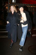 DEMI MOORE, JAIMIE ALEXANDER and LAURA DAY Out for Dinner in New York 01/30/2024