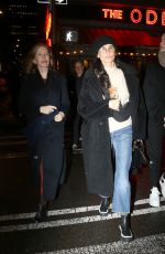 DEMI MOORE, JAIMIE ALEXANDER and LAURA DAY Out for Dinner in New York 01/30/2024