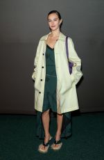DEVON LEE CARLSON Arrives at Burberry Winter 2024 Show in London 02/19/2024