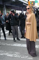 DIANE KRUGER Arrives at Carolina Herrera Show at New York Fashion Week 02/12/2024
