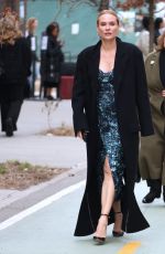 DIANE KRUGER Arrives at Jason Wu Show at New York Fashion Week 02/11/2024