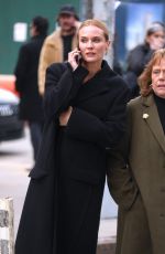 DIANE KRUGER Arrives at Jason Wu Show at New York Fashion Week 02/11/2024