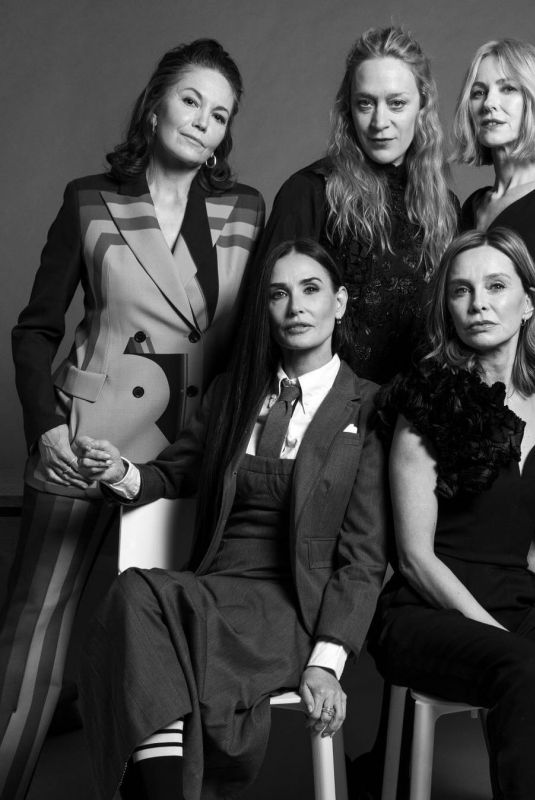 DIANE LANE, CHLOE SEVIGNY, NAOMI WATTS, DEMI OORE and CALISTA FLOCKHART for New York Times 2024