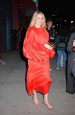 DIANNA AHRON Arrives at Khaite Fashion Show at NYFW in New York 02/10/2024