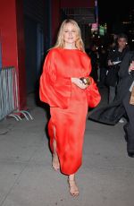 DIANNA AHRON Arrives at Khaite Fashion Show at NYFW in New York 02/10/2024