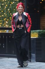 DIANNE BUSWELL Leaves Her Hotel in Leeds 02/02/2024