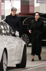 DITA VON TEESE and Adam Rajcevich Involved in a Minor Car Accident 02/10/2024