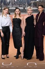 DLORENCE PUGH at Dune: Part 2 Photocall in London 02/14/2024