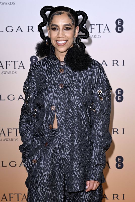 DOMINIQUE TIPPER at EE BAFTA Film Awards 2024 Nominees Party in London 02/17/2024