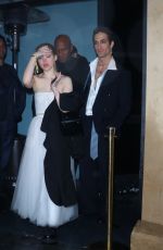 DOVE CAMERON and Damiano David at Billie Eilish