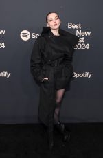 DOVE CAMERON at Spotify Best New Artist Party in Los Angeles 02/01/2024