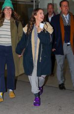 DREW BARRYMORE Out and About in New York 02/01/2024
