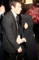 DUA LIPA and Callum Turner Arrives at Grammys Afterparty at Bar Marmont in Los Angeles 02/04/2024