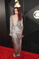 DUA LIPA at 66th GRAMMY Awards in Los Angeles 02/04/2024