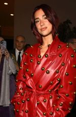 DUA LIPA at Clive Davis Pre-Grammy Gala in Los Angeles 02/03/2024