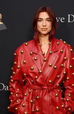 DUA LIPA at Clive Davis Pre-Grammy Gala in Los Angeles 02/03/2024