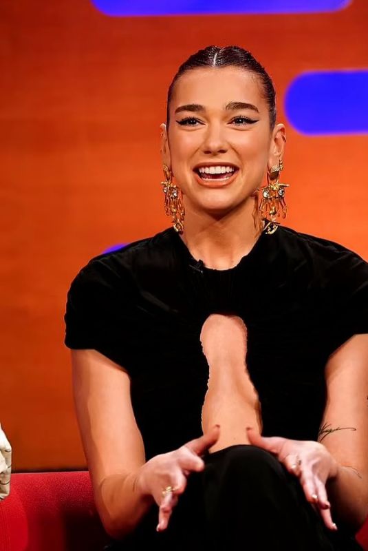 DUA LIPA at Graham Norton Show 02/23/2024