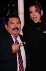 DUA LIPA at Jimmy Kimmel Live 02/08/2024