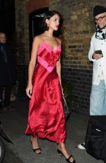 EIZA GONZALEZ Arrives at Chiltern Firehouse in London 02/03/2024