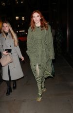 ELEANOR TOMLINSON at Burberry sStore at Harrods in London 02/01/2024