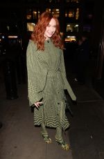 ELEANOR TOMLINSON at Burberry sStore at Harrods in London 02/01/2024