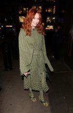 ELEANOR TOMLINSON at Burberry sStore at Harrods in London 02/01/2024