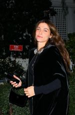 ELISA SEDNAOUI Arrives at Private Party at San Vicente Bungalows in West Hollywood 02/13/2024