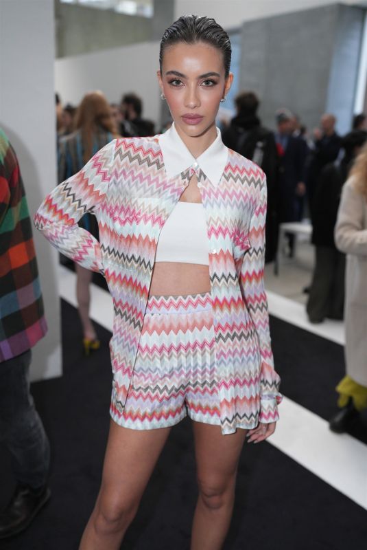 ELISA VISARI at Missoni Fashion Show at Milan Fashion Week 02/24/2024