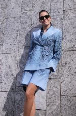 ELISABETTA GREGORACI at Ermanno Scervino Fashion Show in Milan 02/24/2024