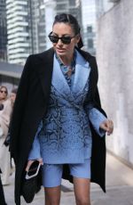 ELISABETTA GREGORACI at Ermanno Scervino Fashion Show in Milan 02/24/2024