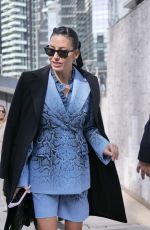 ELISABETTA GREGORACI at Ermanno Scervino Fashion Show in Milan 02/24/2024