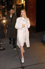 ELIZABETH MITCHELL Arrives at Tod’s Madison Avenue Store in New York 02/13/2024