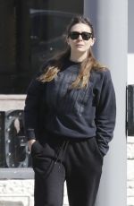 ELIZABETH OLSEN Out and About in Los Angeles 02/13/2024