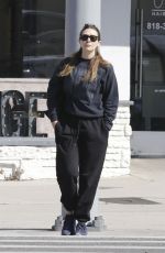 ELIZABETH OLSEN Out and About in Los Angeles 02/13/2024