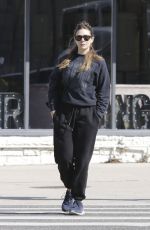 ELIZABETH OLSEN Out and About in Los Angeles 02/13/2024