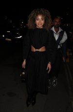 ELLA EYRE and WALLIS DAY Arrives at British Vogue and Tiffany & Co BAFTA Afterparty in London 02/18/2024