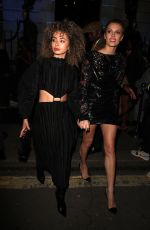 ELLA EYRE and WALLIS DAY Arrives at British Vogue and Tiffany & Co BAFTA Afterparty in London 02/18/2024