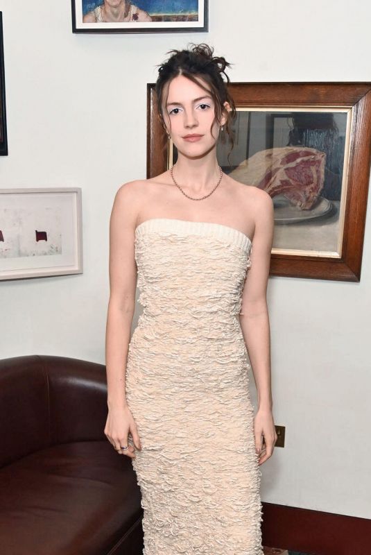 ELLA HUNT at British GQ and Paul Smith Celebrate Excellence in Film with Barry Keoghan in London 02/15/2024
