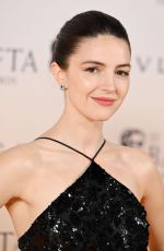 ELLA HUNT at EE Bafta Film Awards 2024 Nominees Party in London 02/17/2024